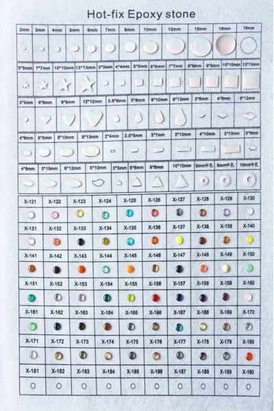 燙八角片色咭 正面照